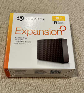 Seagate Expansion 16TB USB 3.0 External Hard Drive HDD STEB16000402