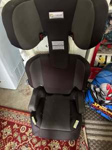 Booster seat and Spider-Man case