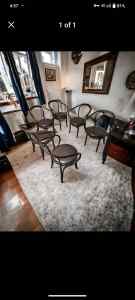 Bentwood B9 Thonet chairs x70