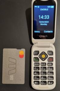 Olitech EasyFlip Big-Button Mobile Phone