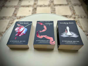 Twilight, New Moon, Eclipse. Brand New book, fiction books for adults