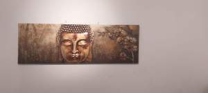 Bronze Buddah Canvas Artwork