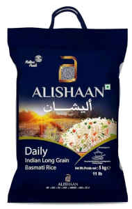 Basmati Alishan Genuine Rice 5kg Bags