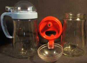 New Ex Demo Special Design Spill Proof Oil Sauce Glass Dispensers