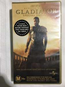 Gladiator (2000) VHS Special Edition - Russell Crowe - Adventure