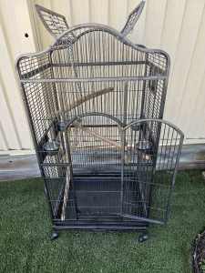 Parrot bird cage - almost new - casula