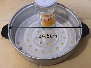 24.5cm Metal Steamer tray for rice cooker, like NEW condition, Carlton