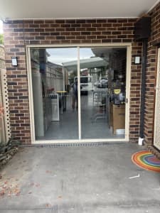 Single Garage with glass door 2400h x 2450w