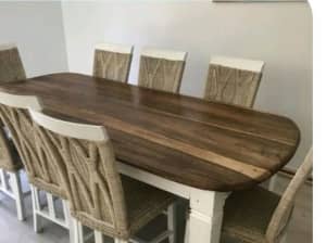 Gorgeous one of a kind dining suite