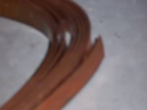 approximately 15mtrs of copper strapping