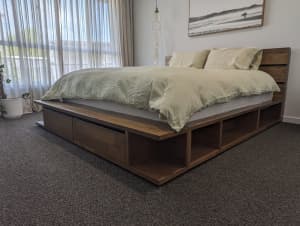 Random low king bed frame