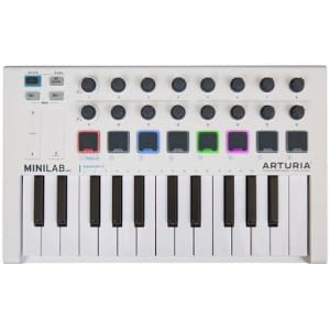 Arturia MiniLab MkII MIDI Controller White