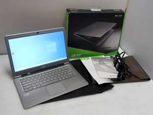 Laptop Acer Aspire S3 ULTRATHIN, Core i3, SSD, WiFi, HDMI, Win 10, BOX