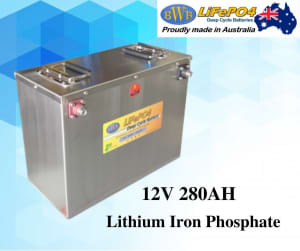 Limited Time Sale 12V 280Ah battery LiFePO4 With warranty