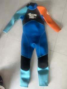 Ocean pro kids wetsuit 