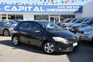 2010 Toyota Corolla ZRE152R MY11 Conquest Black 4 Speed Automatic Hatchback