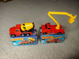 Lesney Matchbox Superfast Qty 2 New in Boxes See the Pics