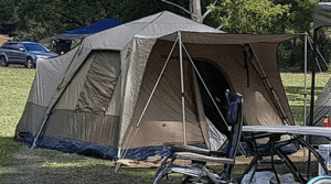 Black Wolf Turbo Lite 300 tent and extended awning/fly