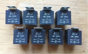 8 Pack of Brand-New Auto Relays
