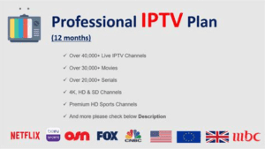 TV..12Month (Channels, Sports & Movies & Series) All Devices Supported