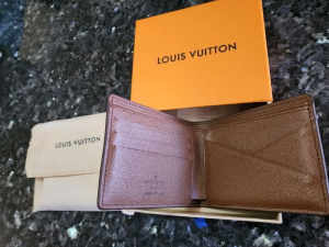 Used Auth Louis Vuitton Bifold Wallet Monogram Portefeuille Multiple M60895  