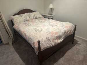 Double Bed - Solid Wood
