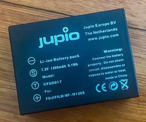 Jupio NP-W126s Battery Fuji