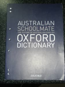 Australian Schoolmate - Oxford Dictionary (5th Edition)