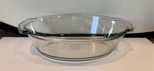 Oven Roasting Glass Casserole Dish - 3.78 Litre - No Lid