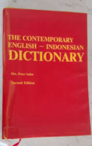 The contemporary, English to Indonesian Dictionary