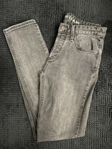 Black Denham Razor slim fit men’s jeans 