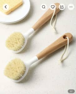 $12 for two new sisal brushes 