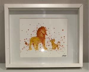 Lion King Framed Artwork