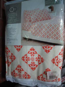 king bed size fitted sheet set morocco koo flannelette flanel new lux