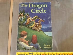 RARE Vintage Book The Dragon Circle by Stephen Krensky 1st Edition 