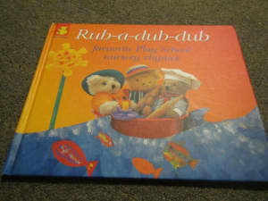 Rub  a Dub Play School Kids Baby Children's Book Books Read