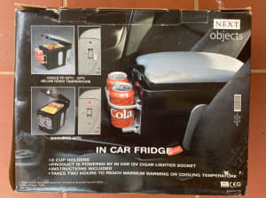 In car fridge. Brand new.