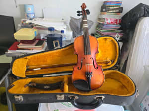 Solid Wood Violin for Beginners