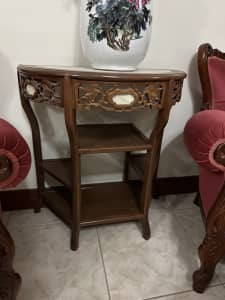 Traditional Chinese Hall Side Table 