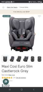 Baby carseat 0-4year old