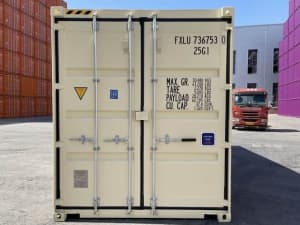 20ft High Cube New one trip ex factory shipping container in Fremantle