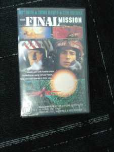 FINAL MISSION BILLY WIRTH VHS EX-RENTAL BIG BOX VIDEO TAPE