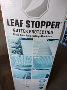 Leaf Stopper Gutter Protection Guard Aluminium Corrugated Roof Zinc