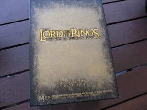 The Lord of the Rings Trilogy 2004 Special Extended Edition 12-DVD Box
