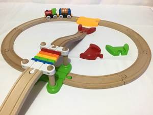 Wooden Brio My First Railway Train set toy