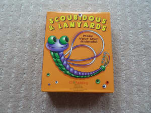 Scoubidous & Lanyards kit: strands, beads, & hooks. UNOPENED & UNUSED