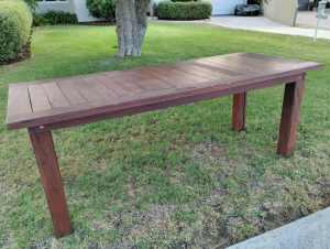 FREE ON VERGE Jarrah Outdoor Dining Table