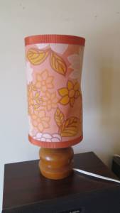 1970s side table lamp