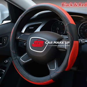 Best Sporty Genuine Leather car steering wheel cover