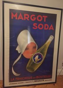 Vintage Margot Soda poster